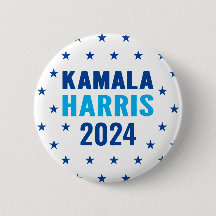 Kamala Harris 2024 für President Button