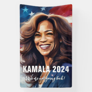 Kamala Harris 2024 geht nicht zurück zur grafische Banner