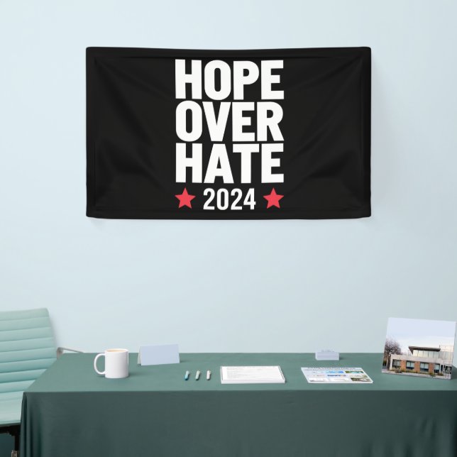 Kamala Harris 2024 Hass-Präsident Banner (Messeveranstaltung)