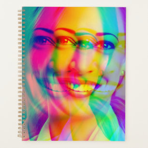 Kamala Harris 2024 Indische Schwarze Girl Magie Planer
