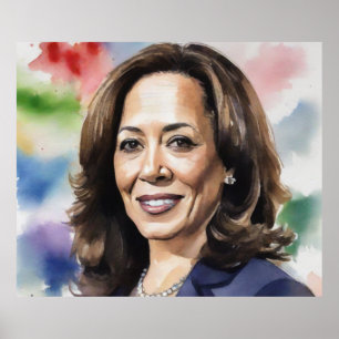 Kamala Harris 2024 ist meine Präsidentin eine schw Poster