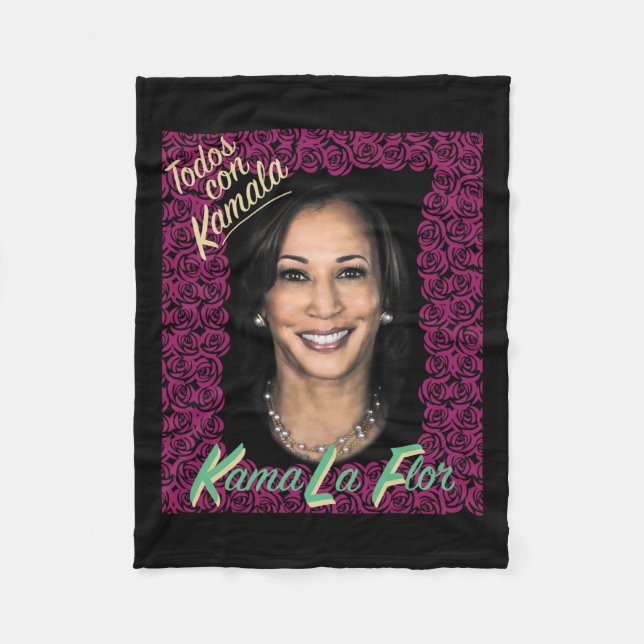 Kamala Harris 2024 Kamala Harris für Fleecedecke (Vorderseite)