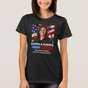Kamala Harris 2024 Kampagne für Freiheit T-Shirt