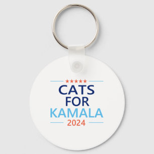 Kamala Harris 2024 Kinderlose Katze Lady Jd Vance Schlüsselanhänger