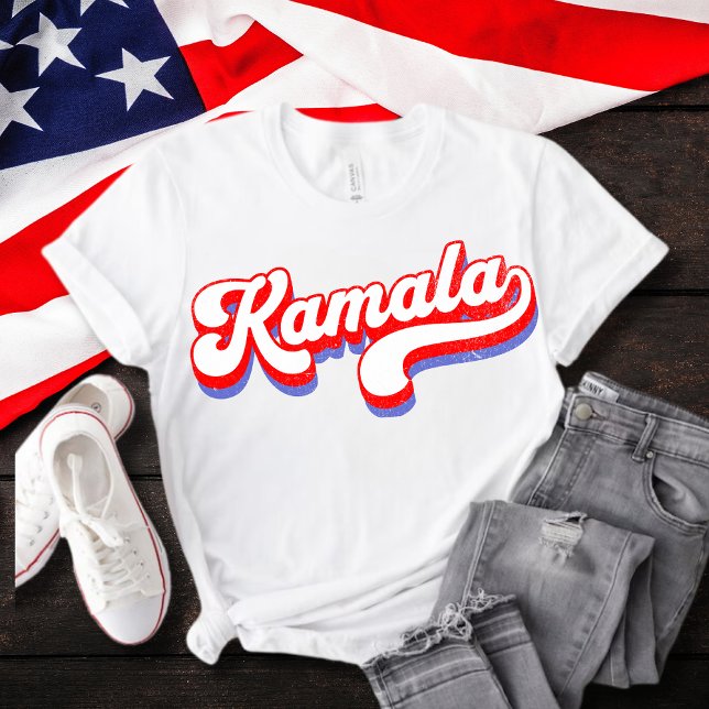 Kamala Harris 2024 Niedlich 2024 Wahl Hot Pink T-Shirt (Von Creator hochgeladen)