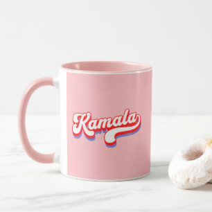 Kamala Harris 2024 Niedlich 2024 Wahl Hot Pink Tasse