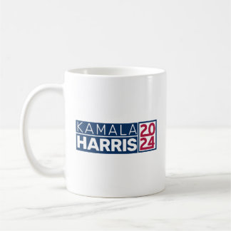 Kamala Harris 2024 Präsident American Flag Vintag Kaffeetasse