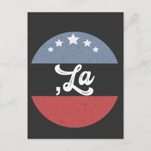 Kamala Harris 2024 Präsident Comma La Funny Postkarte