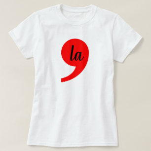 Kamala Harris 2024 Präsident Comma La Funny T-Shirt