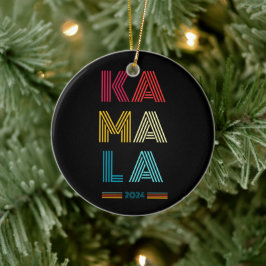 Kamala Harris 2024 Präsidentschaftswahl Keramik Ornament