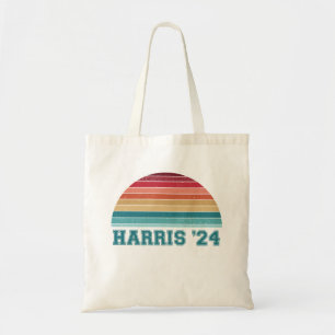 Kamala Harris 2024 Retro Sunset Vintag Tragetasche