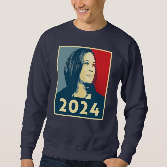 Kamala Harris 2024 Sweatshirt (Vorderseite)