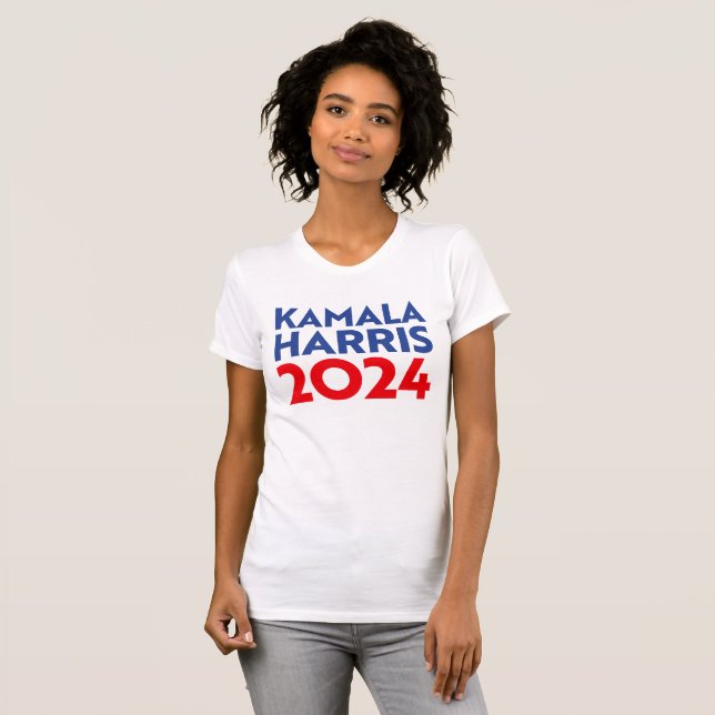 Kamala Harris 2024 T-Shirt (Vorne ganz)