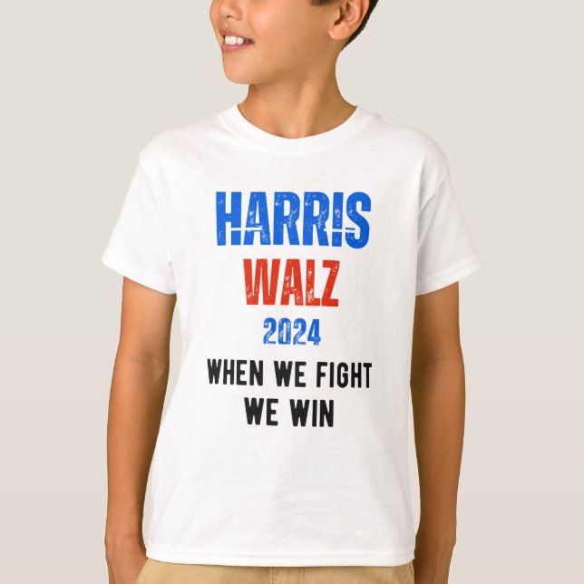 KAMALA HARRIS 2024 T-Shirt (Vorderseite)