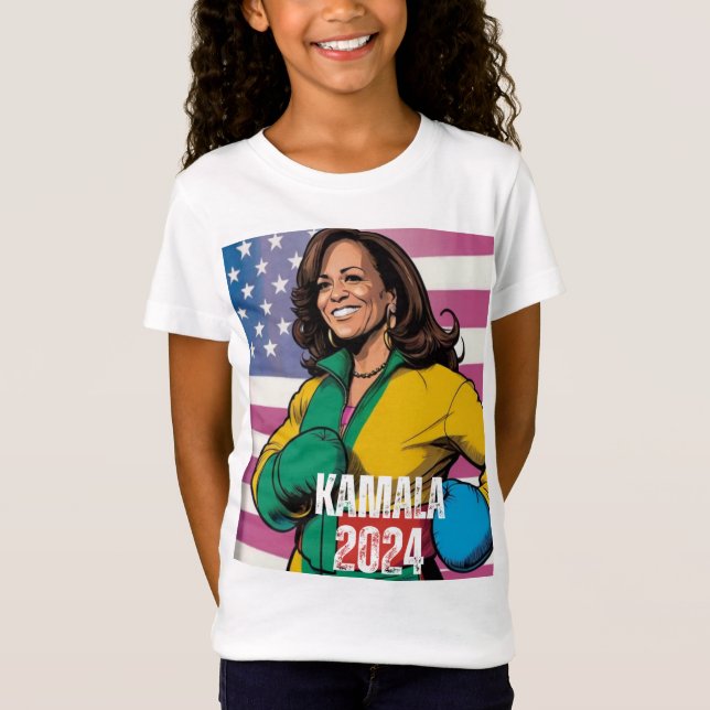 KAMALA HARRIS 2024 T-Shirt (Vorderseite)