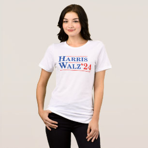 Kamala Harris 2024 Tim Walz Walzer Tri-Blend Shirt