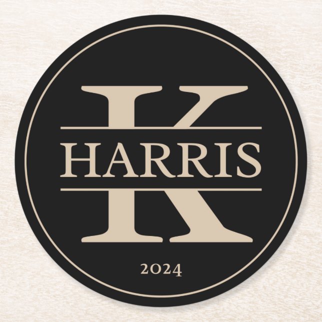 Kamala Harris 2024 Untersetzer (Vorderseite)