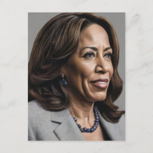 Kamala Harris 2024 VP to President Black Women Sis Postkarte