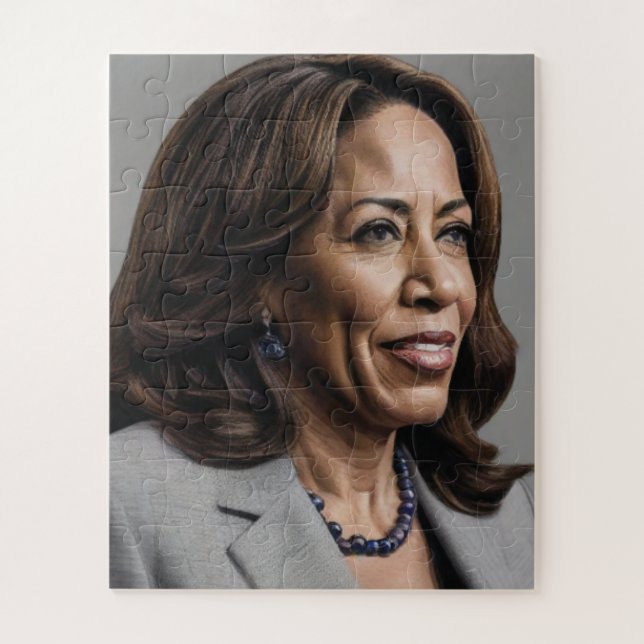 Kamala Harris 2024 VP to President Black Women Sis Puzzle (Vertikal)