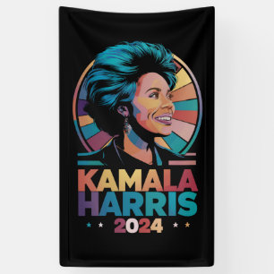 Kamala Harris 2024 Wahl des Präsidenten Kamala Banner