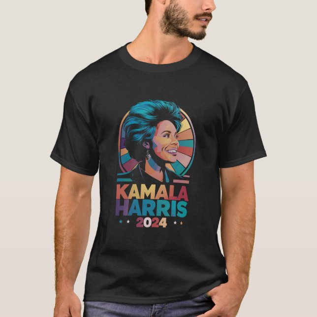 Kamala Harris 2024 Wahl des Präsidenten Kamala T-Shirt (Vorderseite)