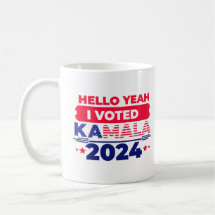 Kamala Harris 2024 Wahlkampf für die Präsidentscha Kaffeetasse