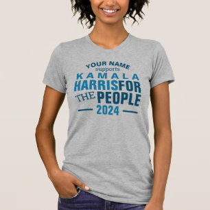 Kamala Harris 2024 Wahlkampfforscher T-Shirt
