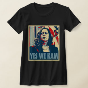 Kamala Harris 2024 Yes We Kam Mrs Harris Funny T-Shirt