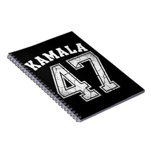 Kamala Harris 47 für den Präsidenten des Volkes Notizblock