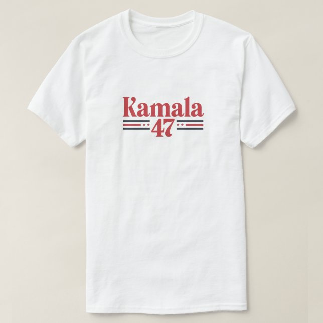 Kamala Harris 47 Präsident T - Shirt (Design vorne)