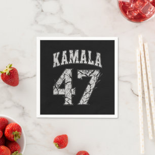 Kamala Harris 47. Präsident USA Amerika 2024 Serviette