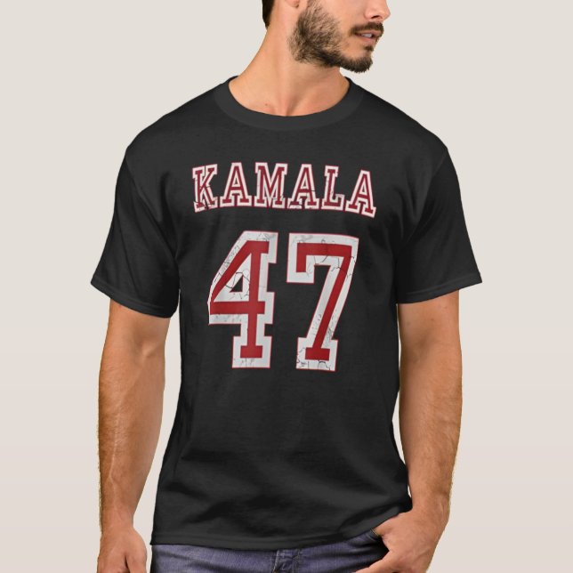 Kamala Harris 47. Präsident USA Amerika 2024 T-Shirt (Vorderseite)