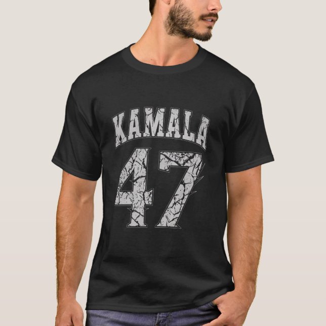 Kamala Harris 47. Präsident USA Amerika 2024 T-Shirt (Vorderseite)