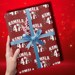 Kamala Harris 47 Präsidentin Merry Christmas Santa Geschenkpapier<br><div class="desc">Kamala Harris 47 Präsidentin Merry Christmas Santa Wrapping Paper</div>