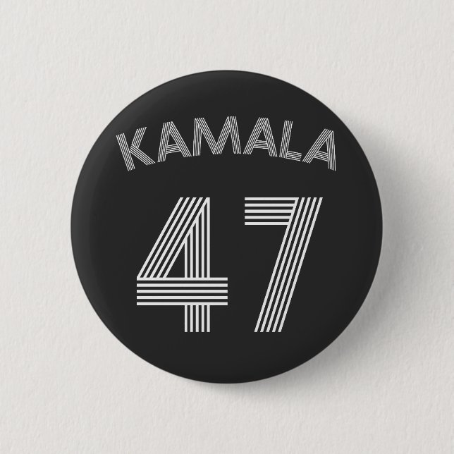 Kamala Harris 47. Wahlgeschenk des Präsidenten Button (Vorderseite)