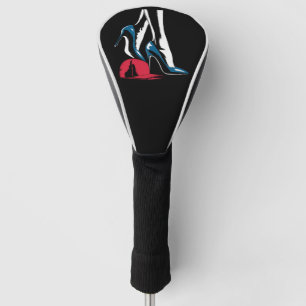 Kamala Harris Absätze treten auf Maga Hut Golf Headcover