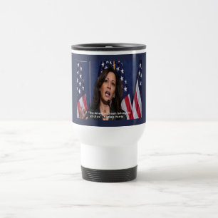 Kamala Harris & American Dream Reisebecher
