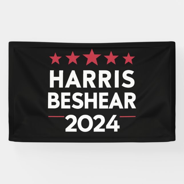 Kamala Harris Andy Beshear 2024 Harris Beshear 202 Banner (Horizontal)