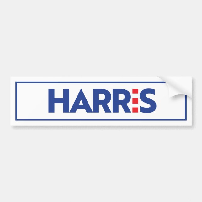 Kamala Harris Autoaufkleber (Vorne)