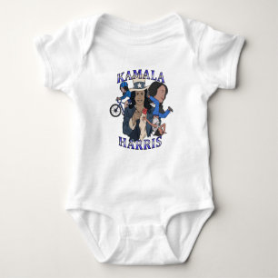 Kamala Harris Bootleg-Rap-Stil-Wahl Baby Strampler