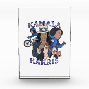 Kamala Harris Bootleg Rap Style Election Fotoblock