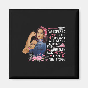 Kamala-harris Brustkrebs Ich bin der Sturm Ja wir Magnet