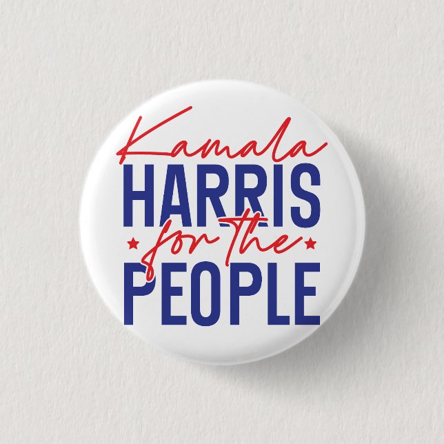 Kamala Harris Button (Vorderseite)