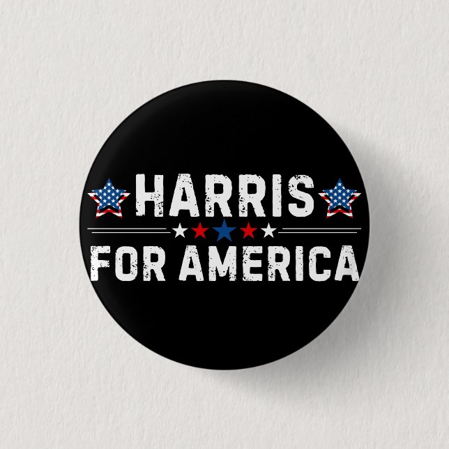 Kamala Harris Button (Vorderseite)