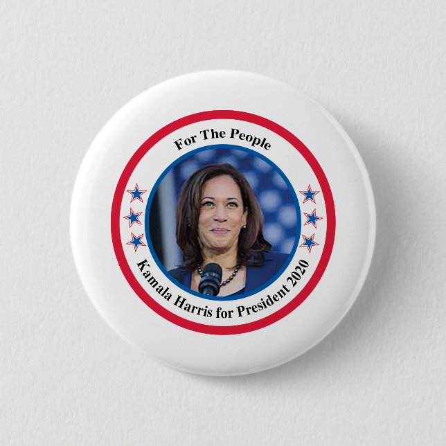 Kamala Harris Button (Vorderseite)