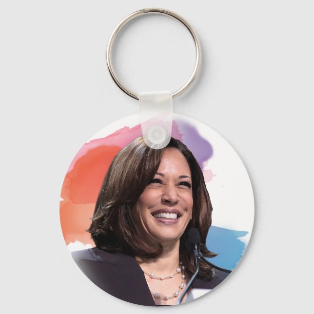 Kamala Harris Button Schlüsselanhänger (Vorderseite)