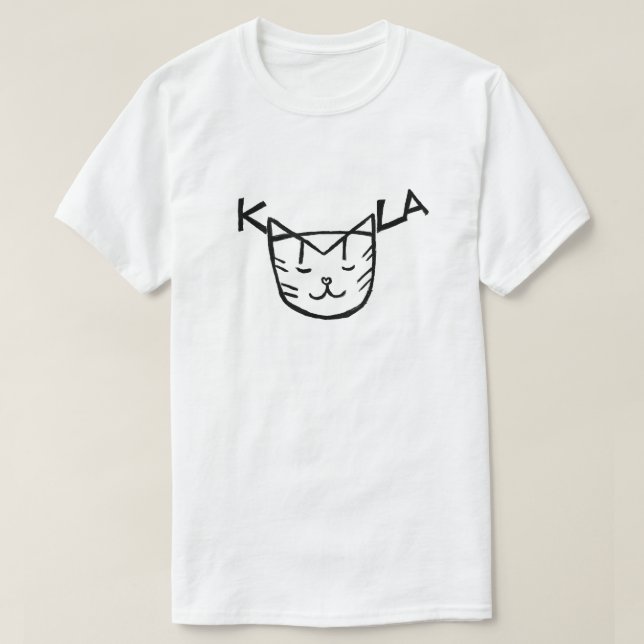 Kamala Harris Cat T - Shirt (Design vorne)
