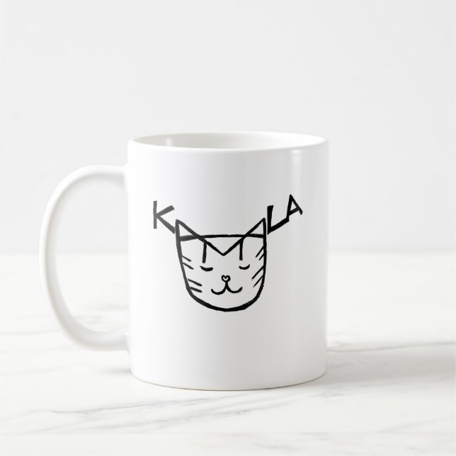Kamala Harris Cat Tasse (Links)