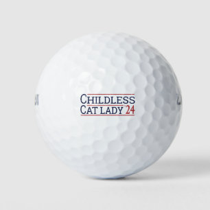 Kamala Harris - Childless Cat Lady 2024 I Golfball
