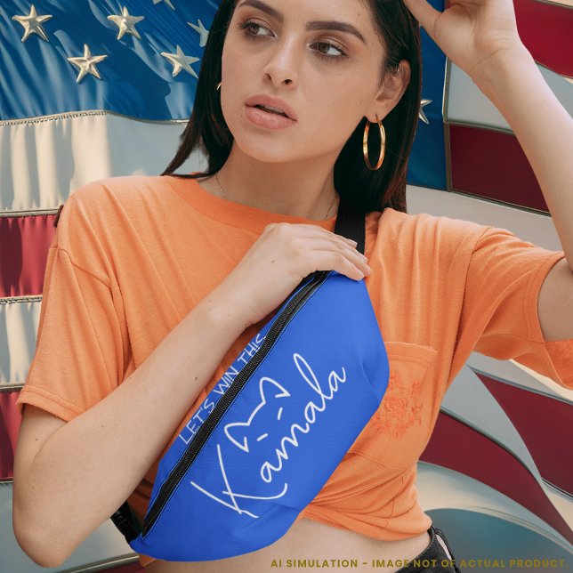 Kamala Harris 'Childless Cat Lady' Lasse den Sieg. Bauchtasche (Von Creator hochgeladen)